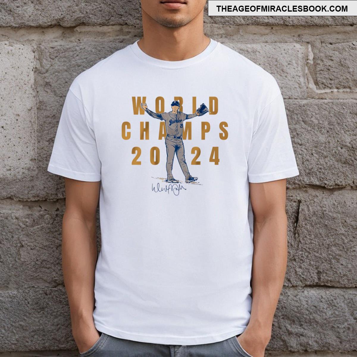 Walker Buehler World Champs 2024 Essential T-shirt