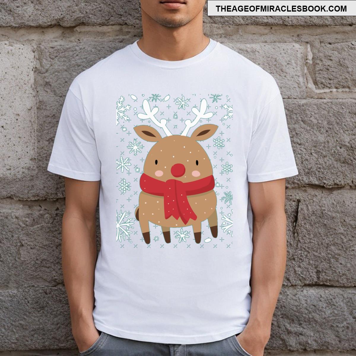 Christmas Reindeer T-shirt