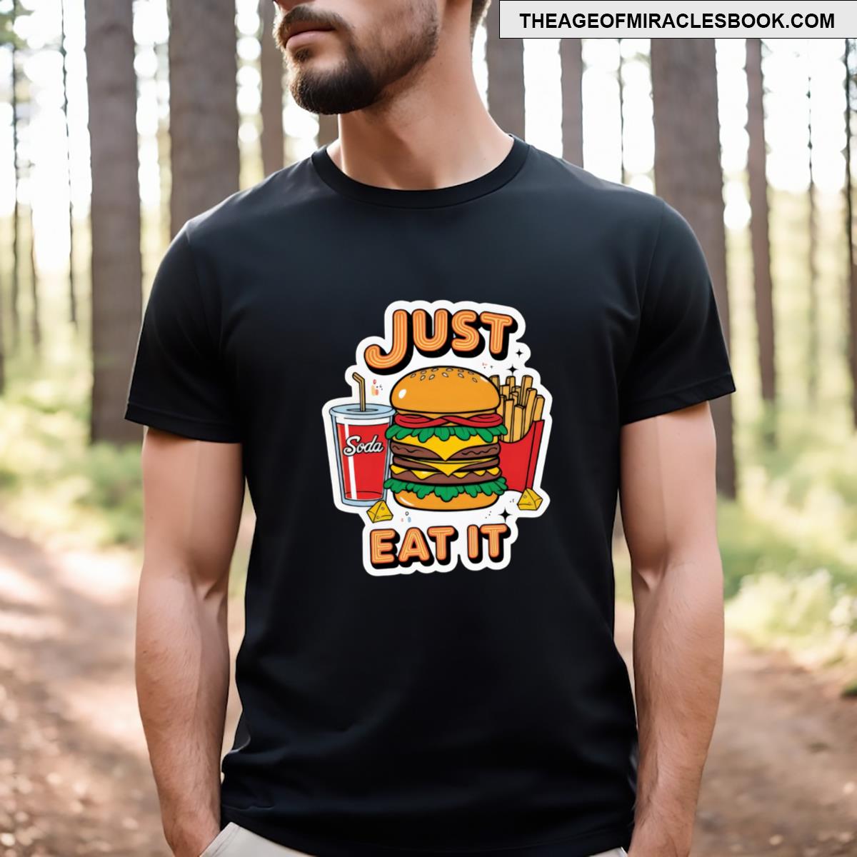 Just Eat It Sticker Vol1 T-shirt
