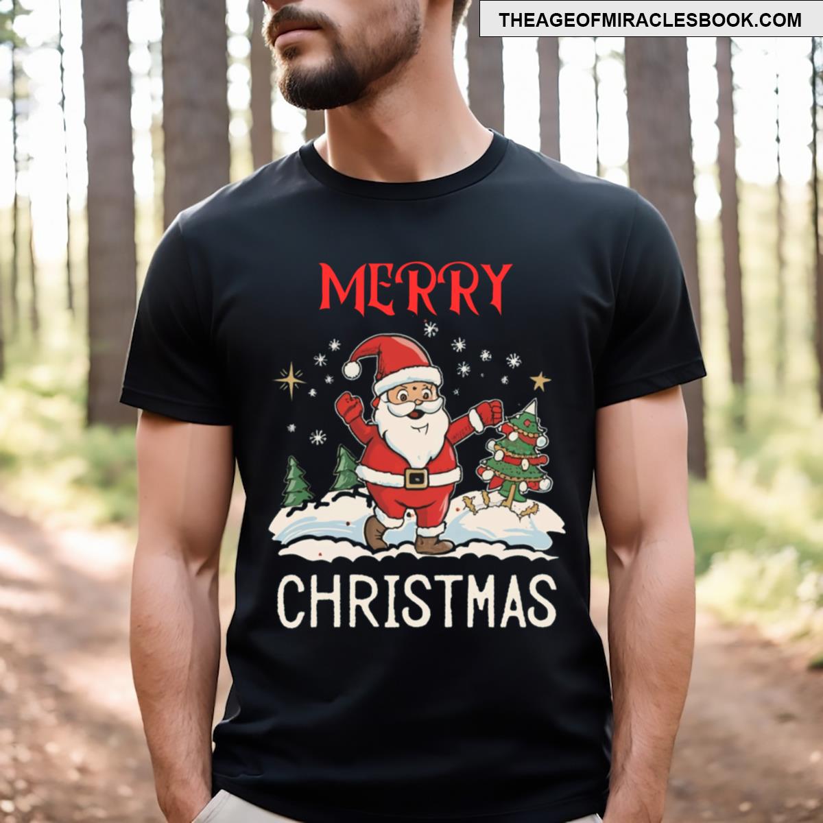 Merry Christmas Active T-shirt