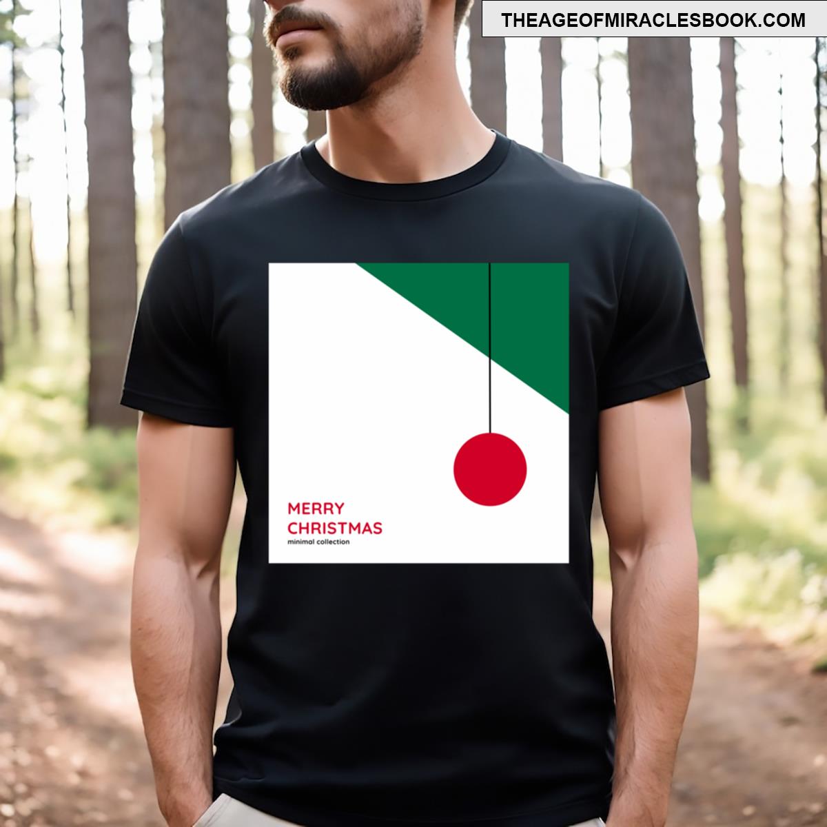 Merry Christmas Minimal Collection T-shirt