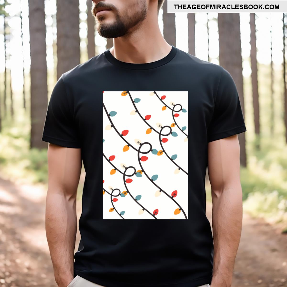 Small Chirstmas Lights T-shirt