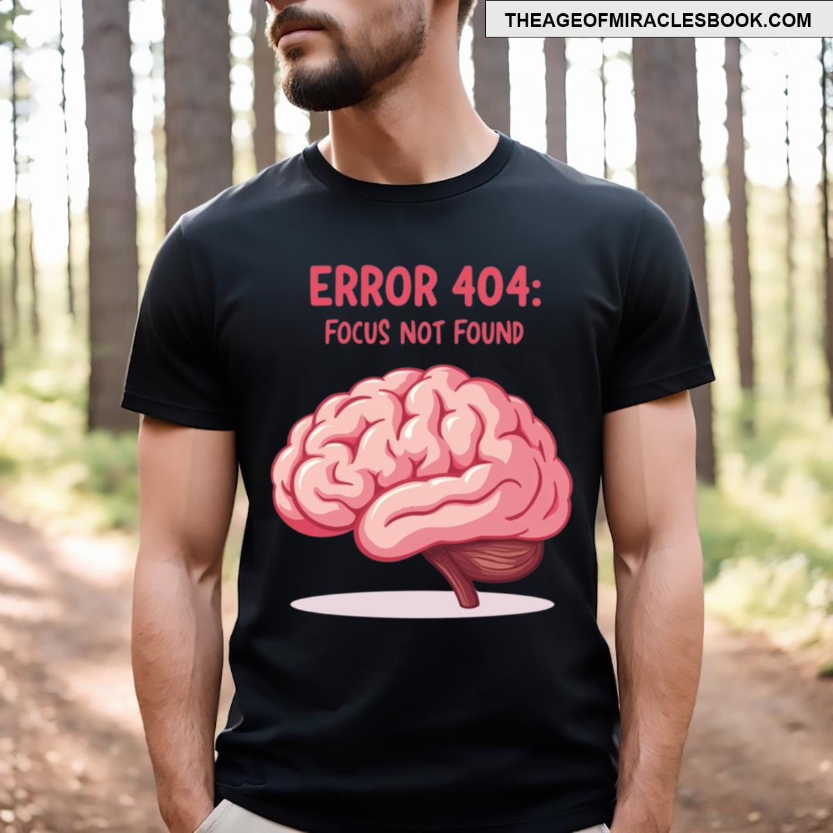 Error 404 Focus Not Found T-shirt