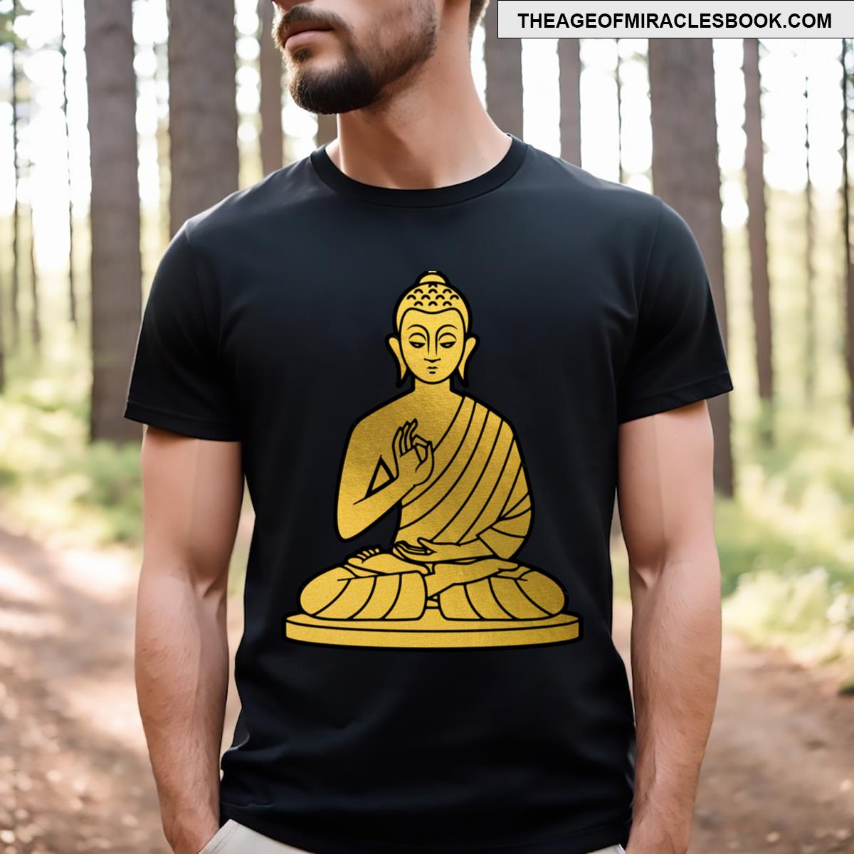 Golden Buddha T-shirt