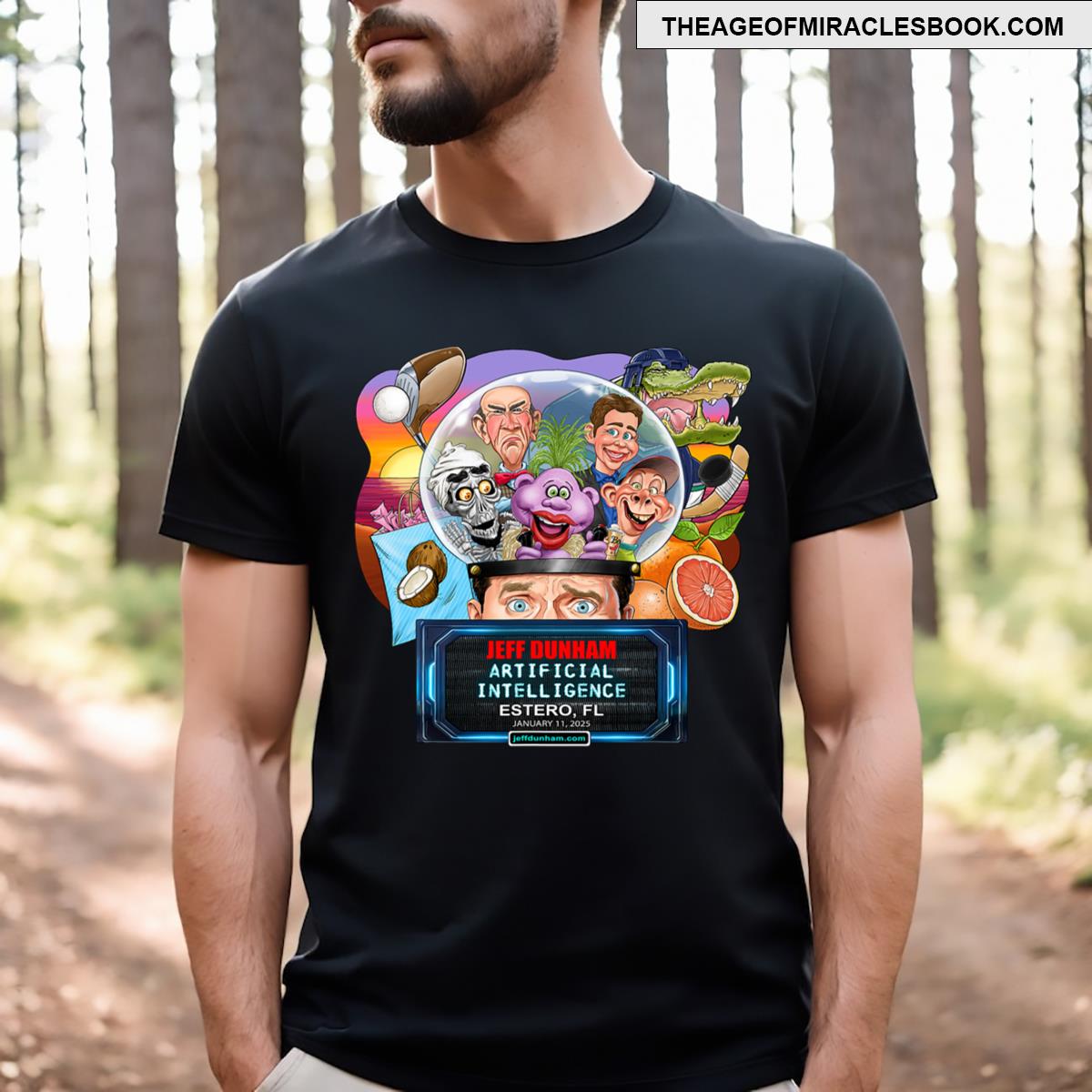 Jeff Dunham Estero Fl 2025 T-shirt