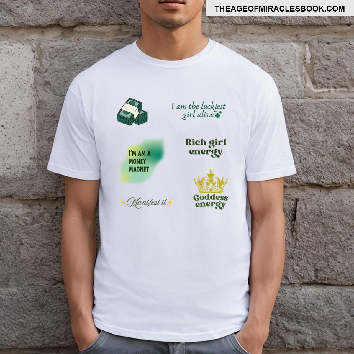 2025 Manifestation Affirmations Set T-shirt