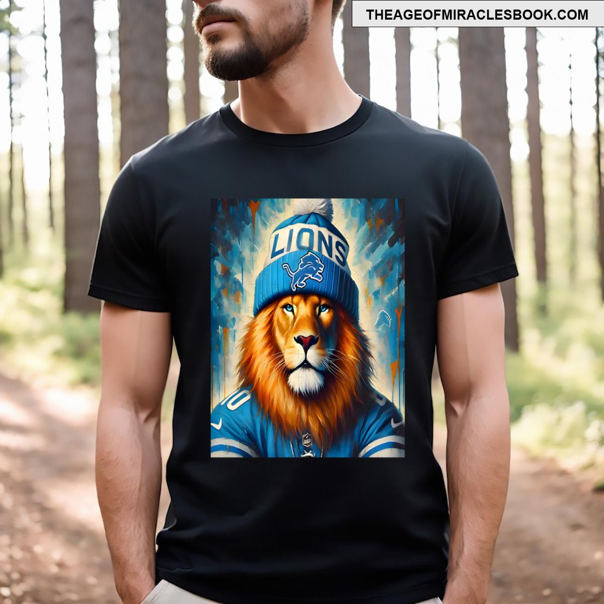 A Detroit Lion T-shirt