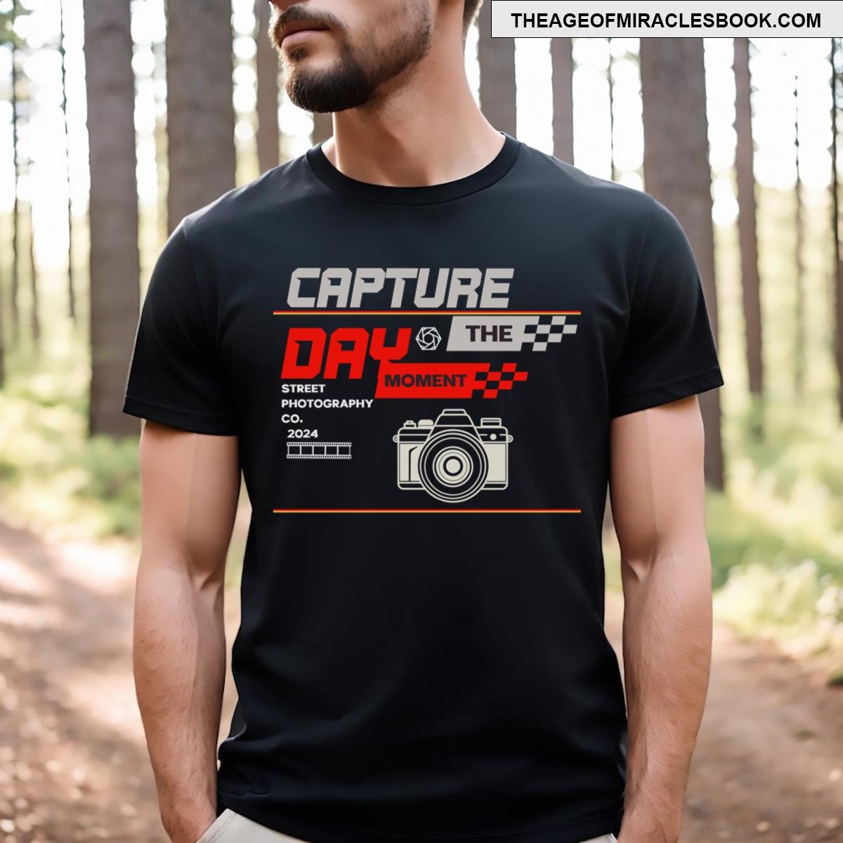 Camera Captures Moments T-shirt