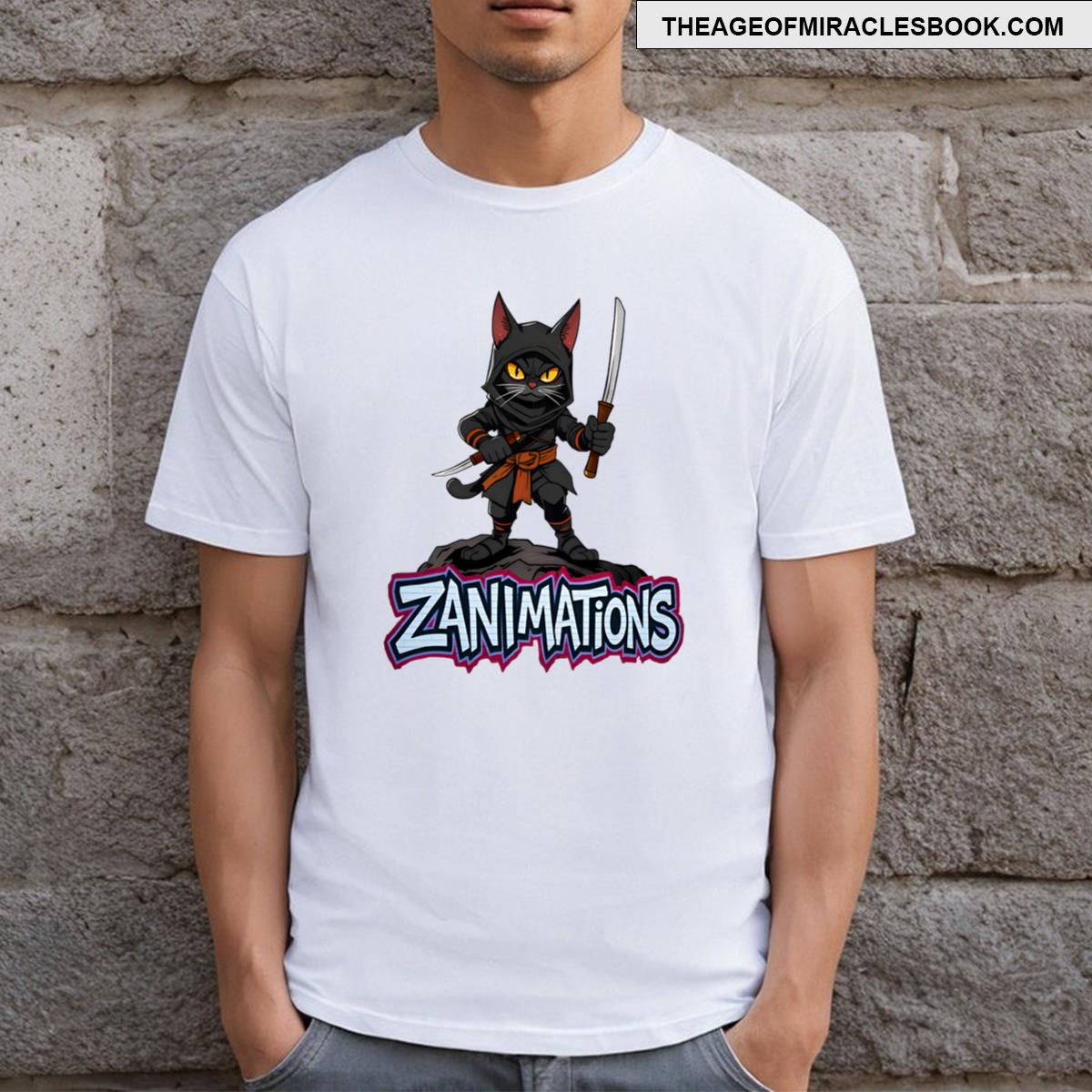 Cat Ninja Zanimations T-shirt