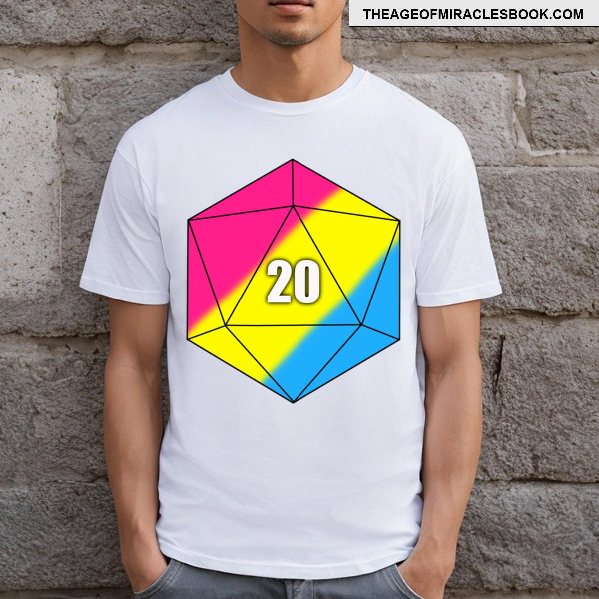 D20 Pansexual T-shirt