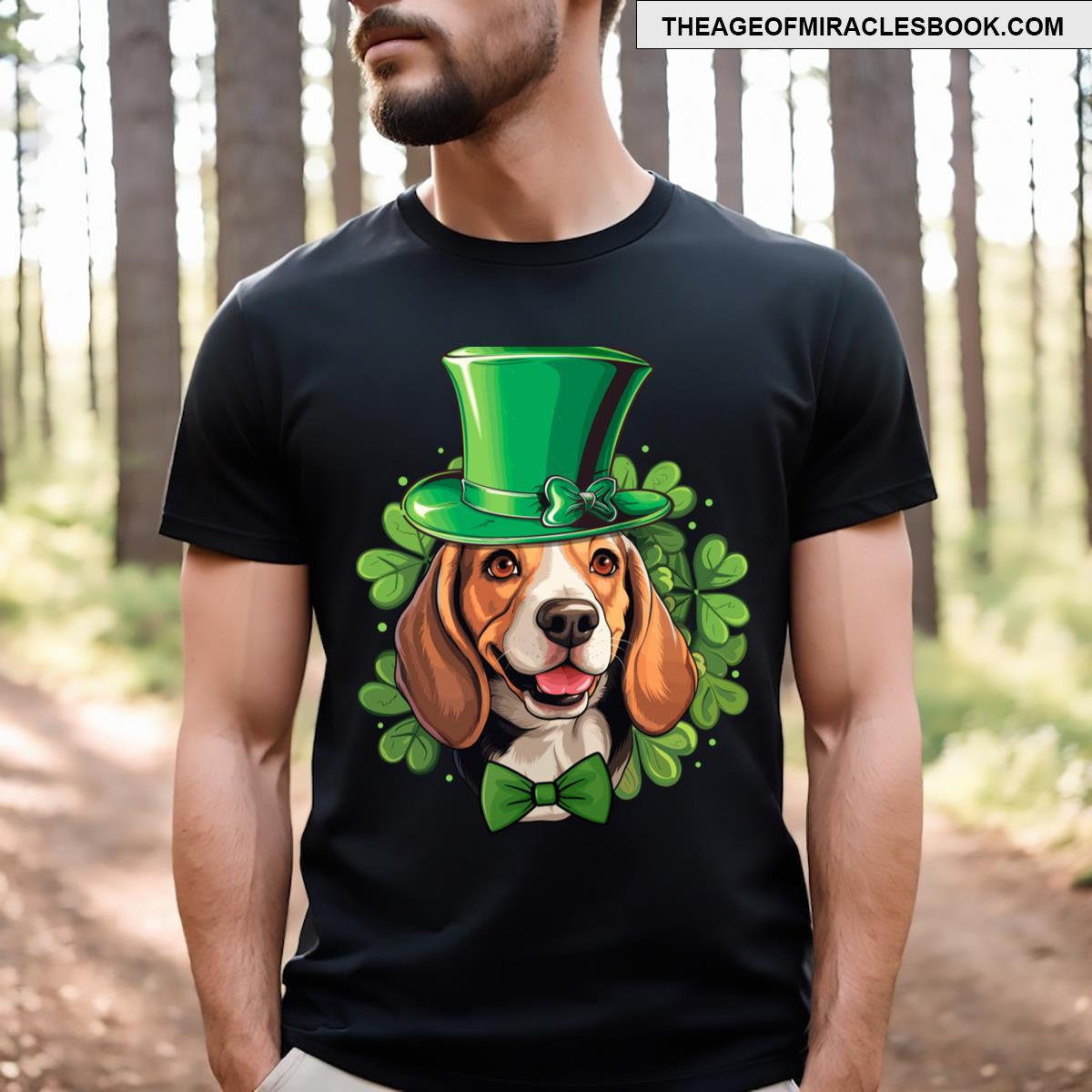 Funny St Patricks Beagle T-shirt Funny St Patricks Beagle T-shirt