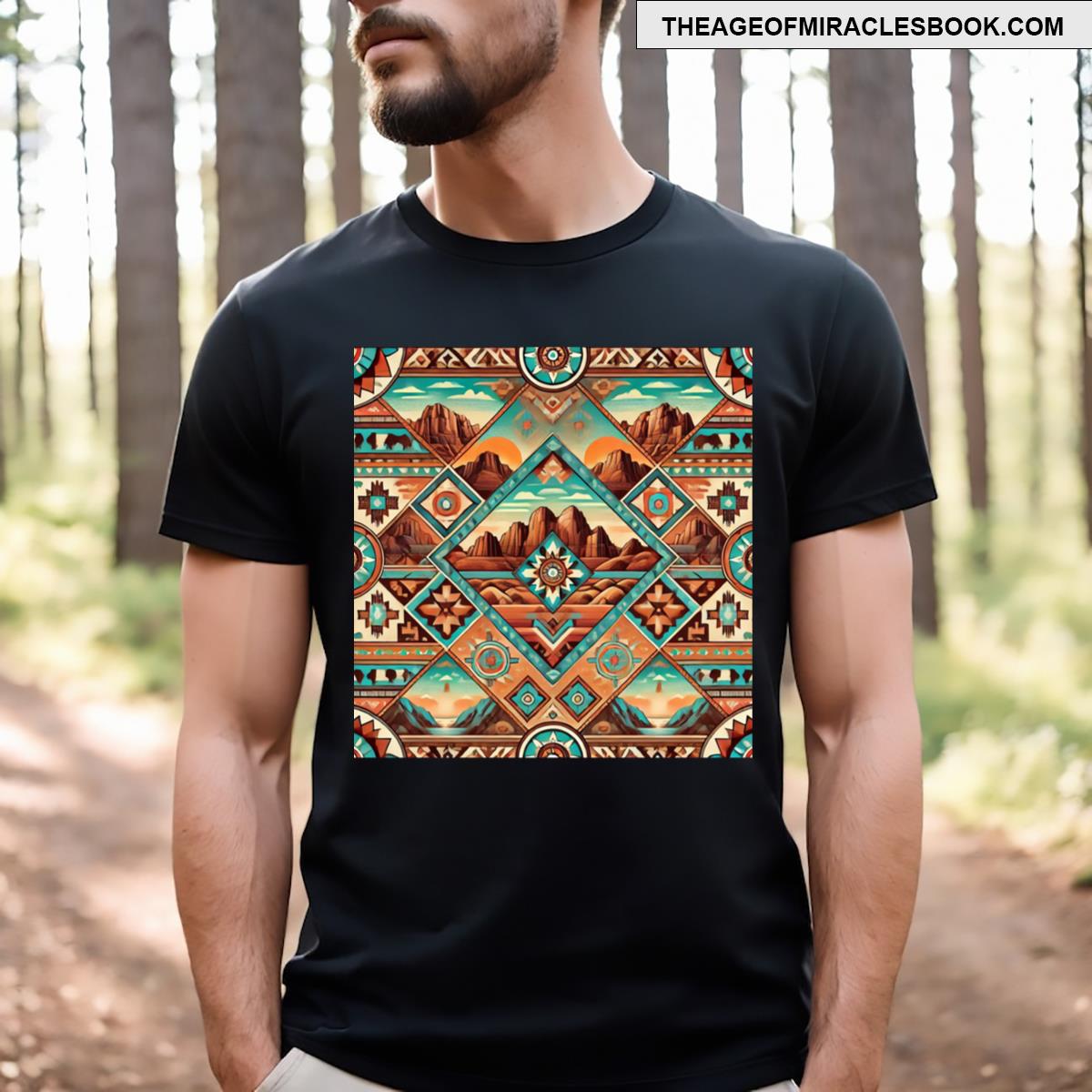 Native American Southwestern Heritage – Seamless Pattern T-shirt