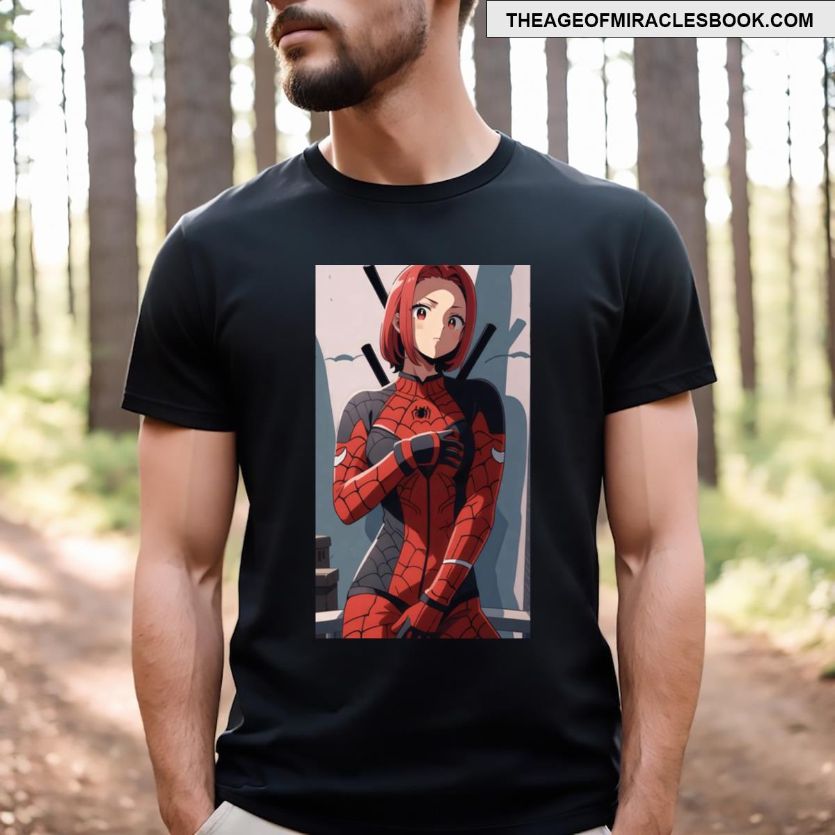 Spider Pool Cosplayer T-shirt
