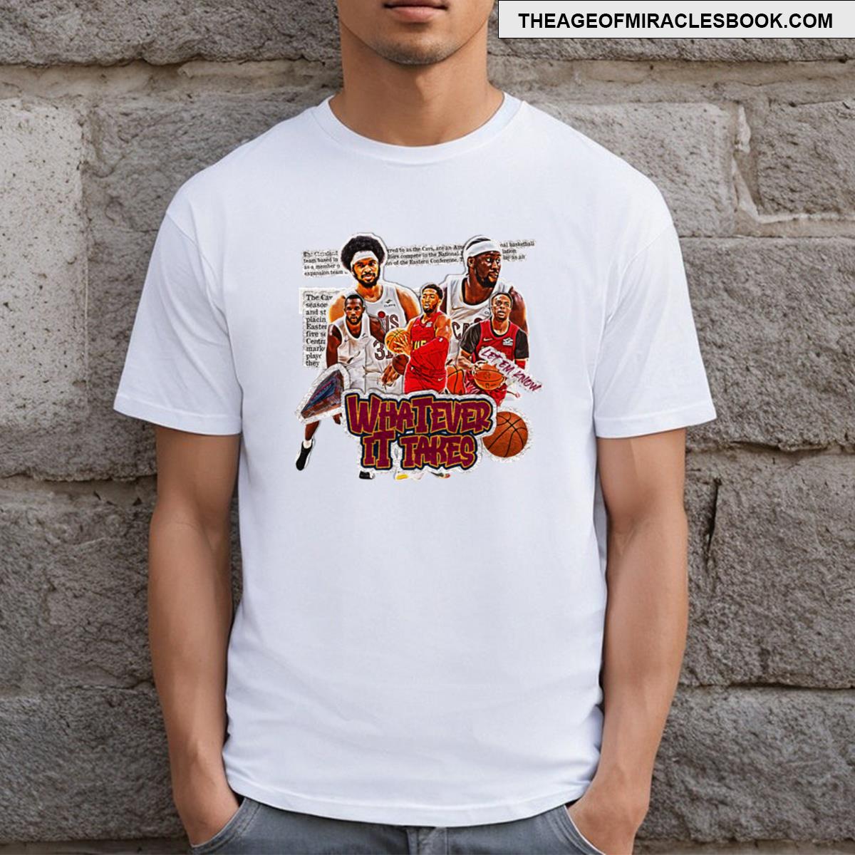 Whatever It Takes Cavs Paper T-shirt