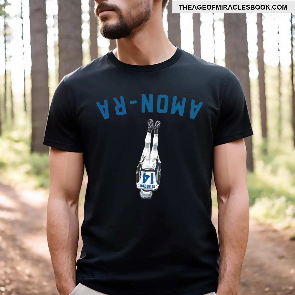 Amonra Brown Lions Game Day T-shirt