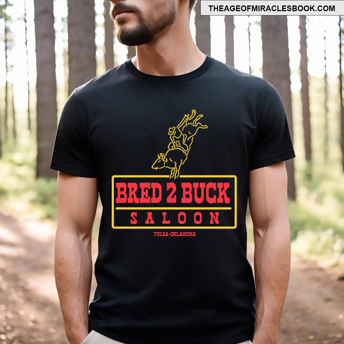 Bred 2 Buck Saloon Tulsa King Essential T-shirt