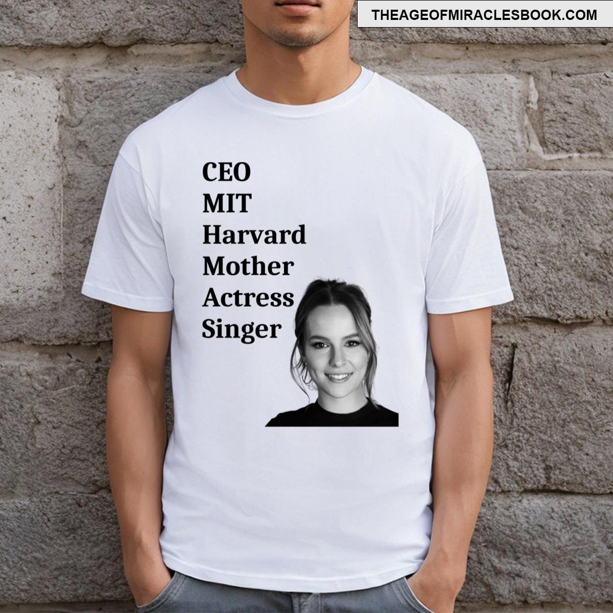 Bridgit Mendler Fan Resume T-shirt
