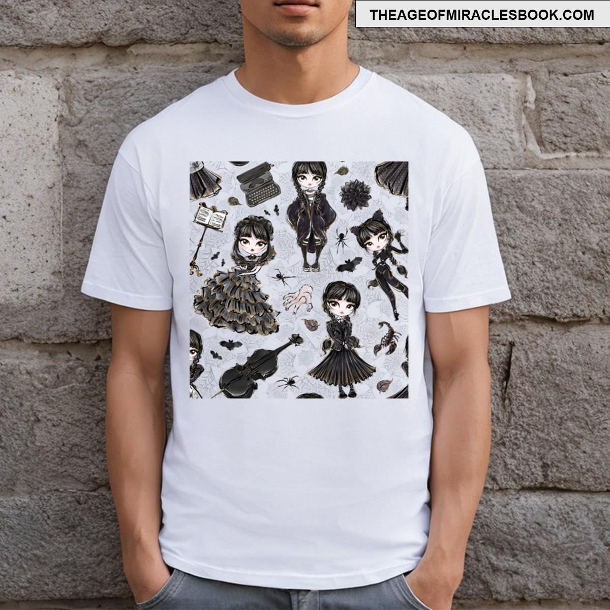 Gothic Nerd Girl’s Life T-shirt