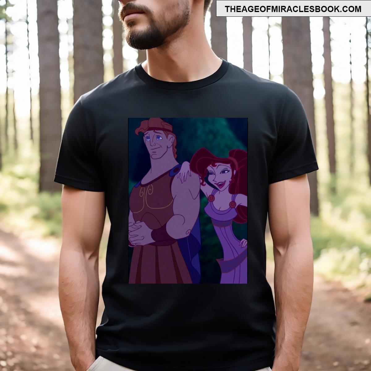 Hercules And Megara T-shirt