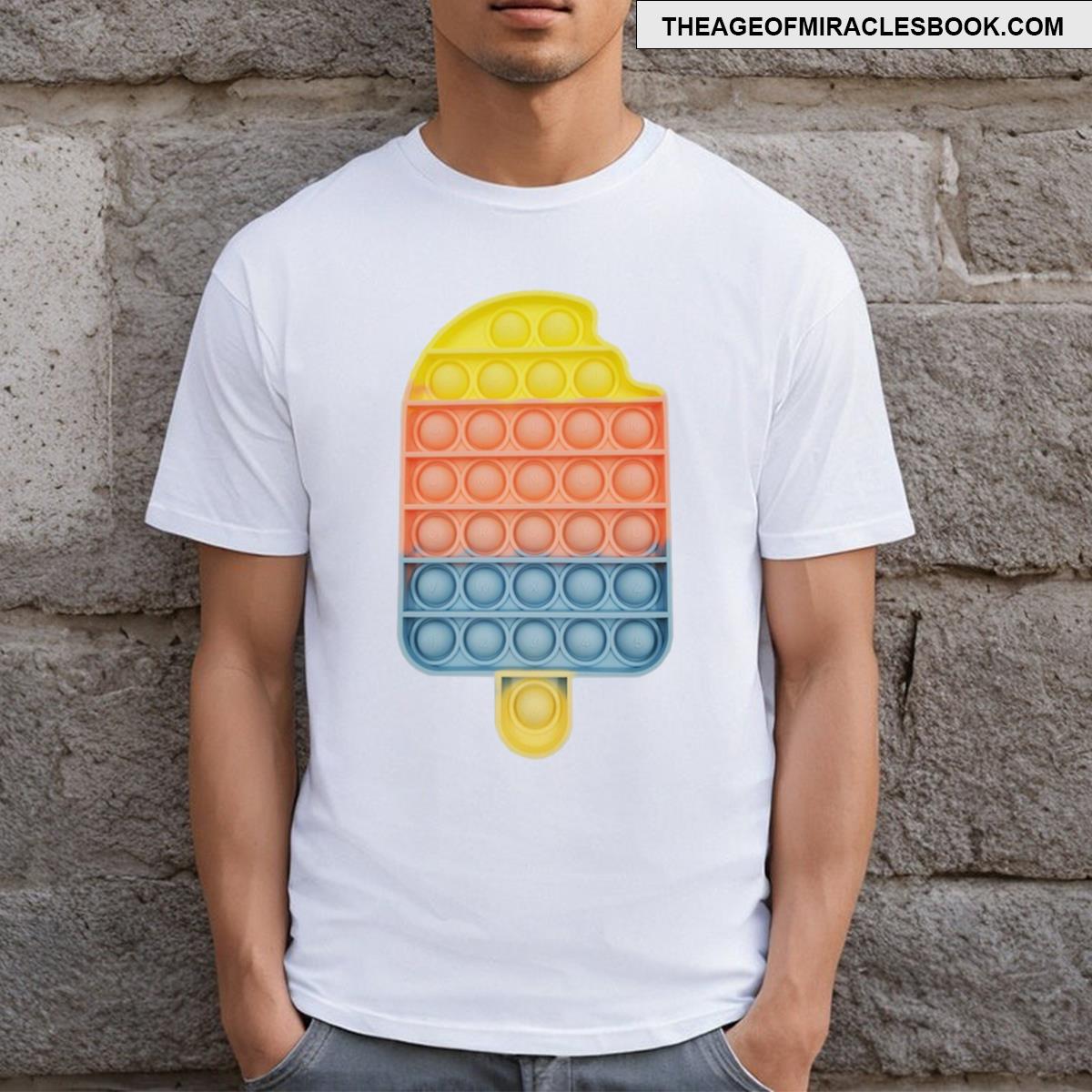 Ice Cream Pop It T-shirt