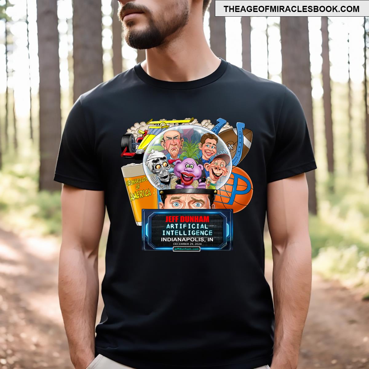 Jeff Dunham Indianapolis In 2024 T-shirt