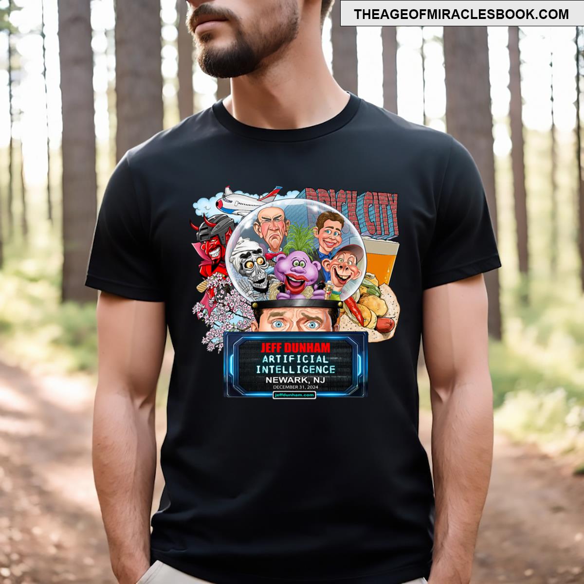 Jeff Dunham Newark Nj 2024 T-shirt