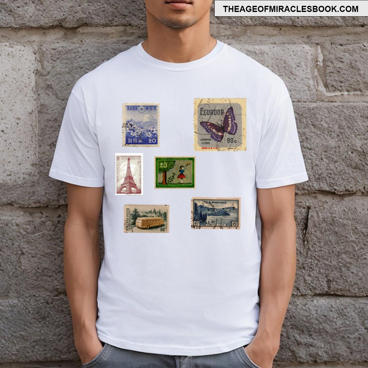Journaling Stamps Sticker Pack T-shirt