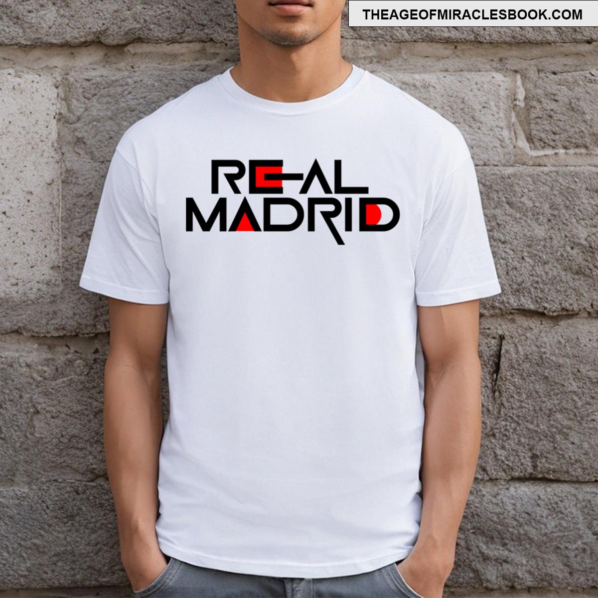 Real Madrid In Squid Game Font T-shirt