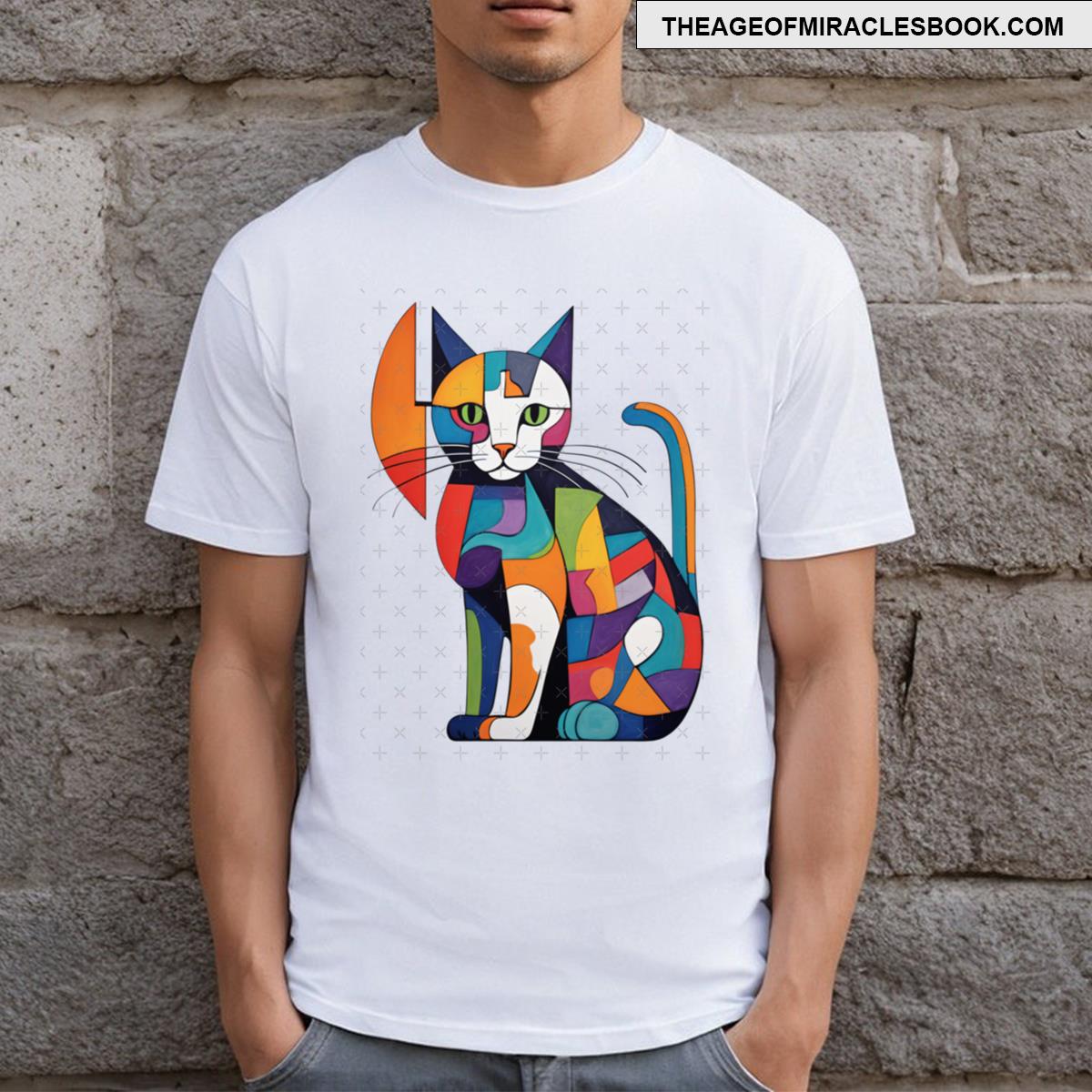 The Cubist Cat 3 T-shirt