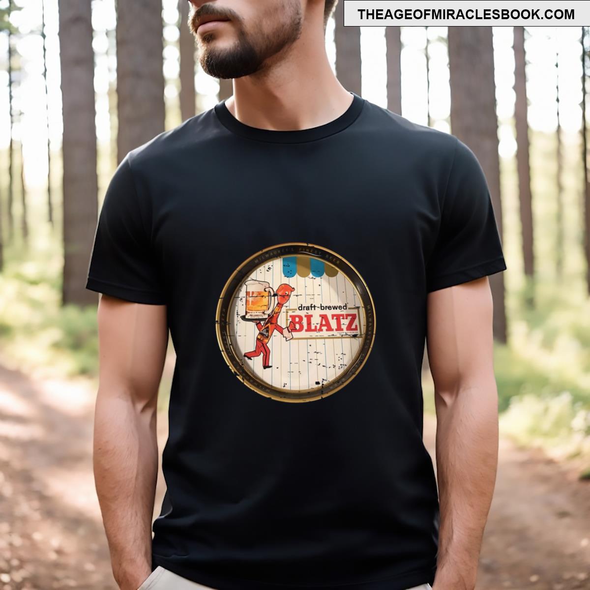 Blatz Beer Tray T-shirt