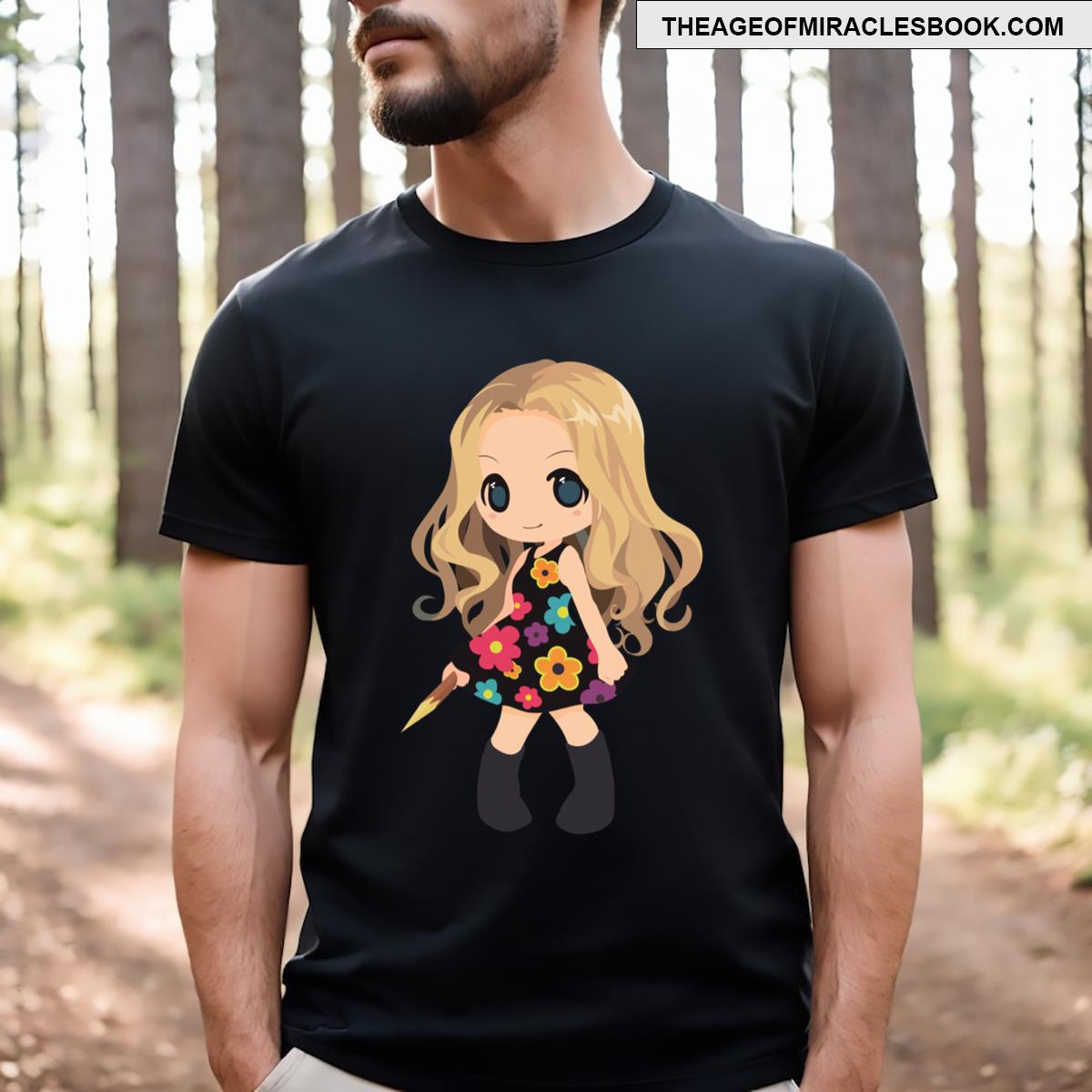 Buffy Summers With A Wooden Stake T-shirt