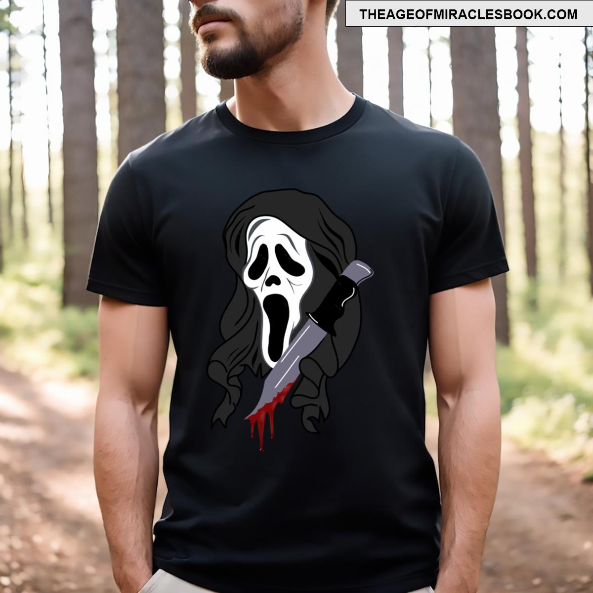 Ghostface Drawing T-shirt