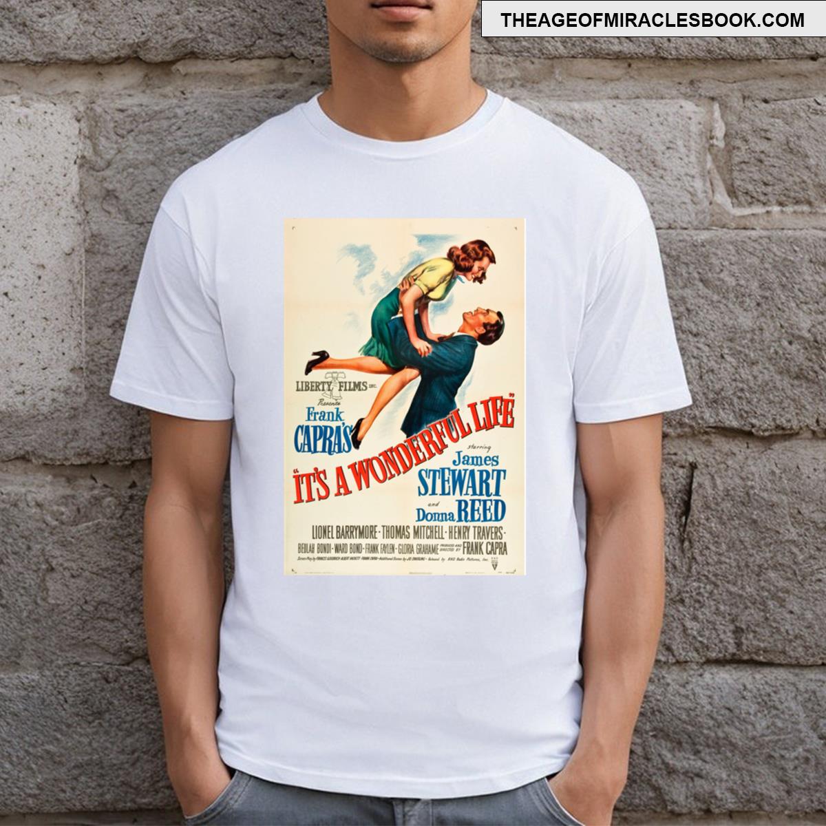 It’s A Wonderful Life Poster Image T-shirt