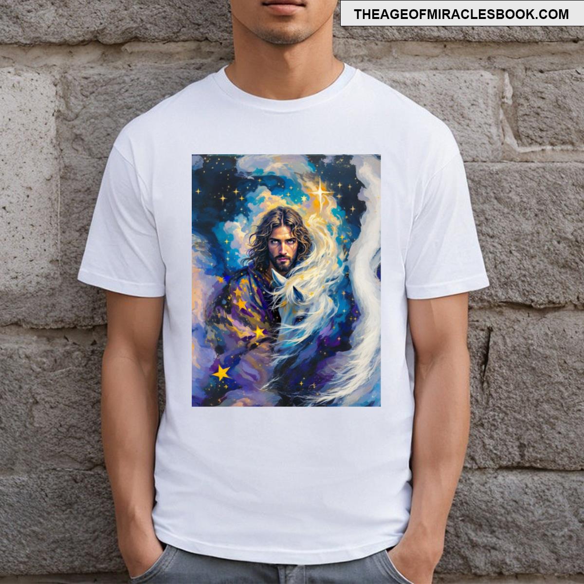 Jesus And White Horse T-shirt