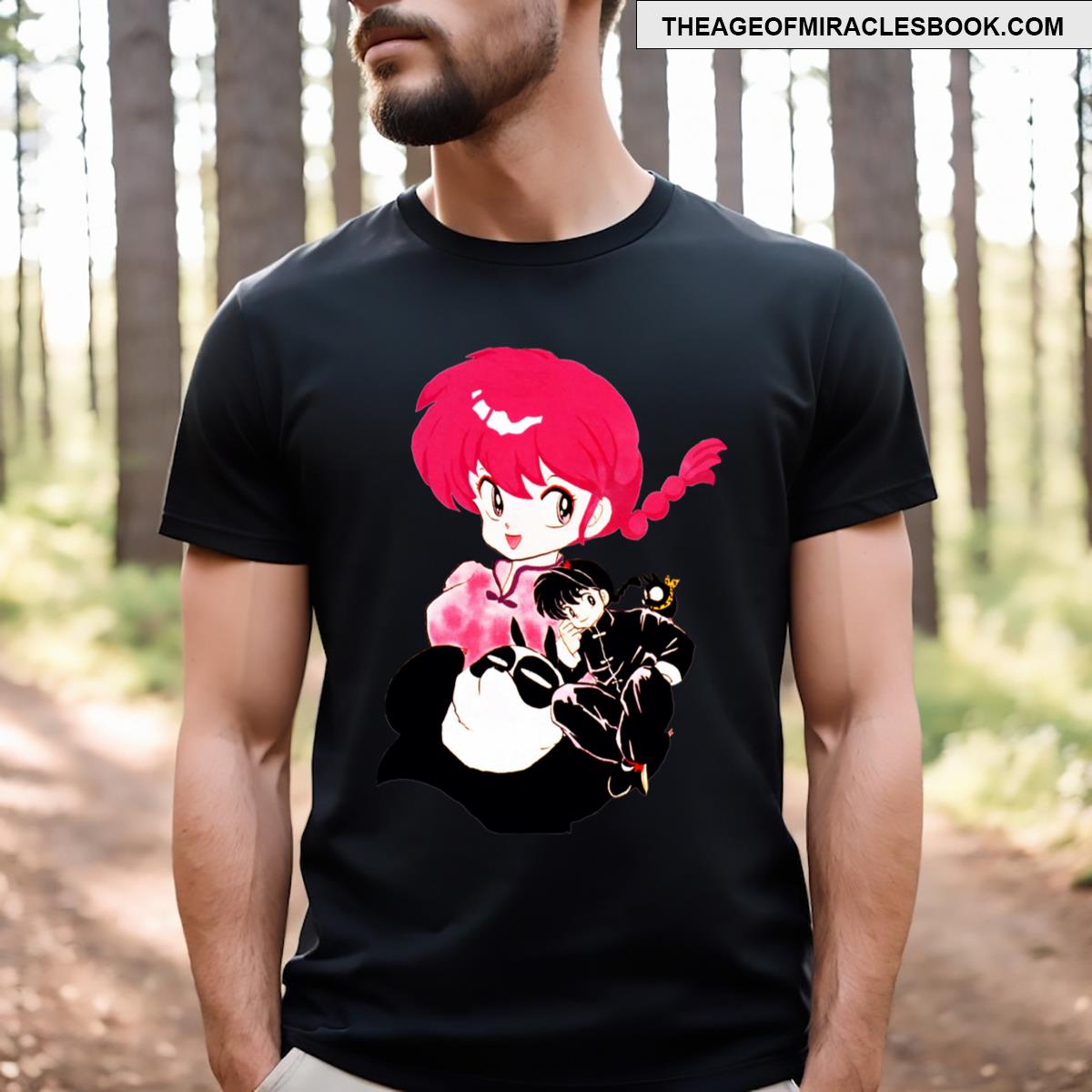 Ranma 12 Water Green T-shirt