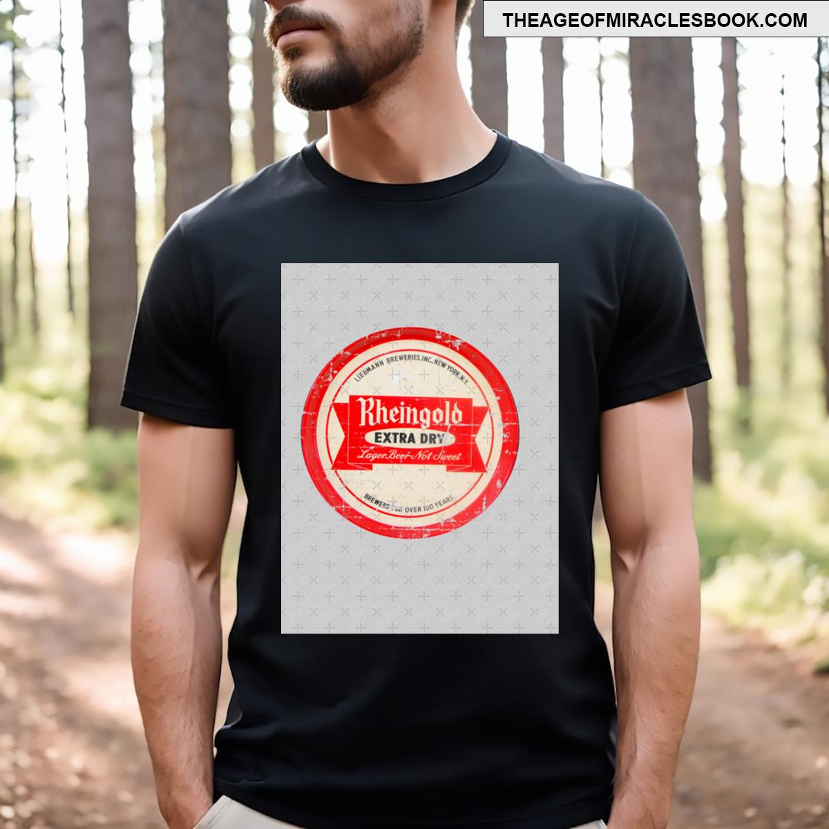 Rheingold Beer Tray T-shirt