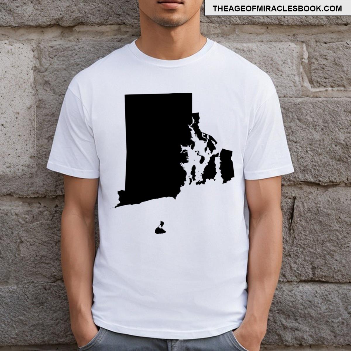 Rhode Island Silouhette T-shirt