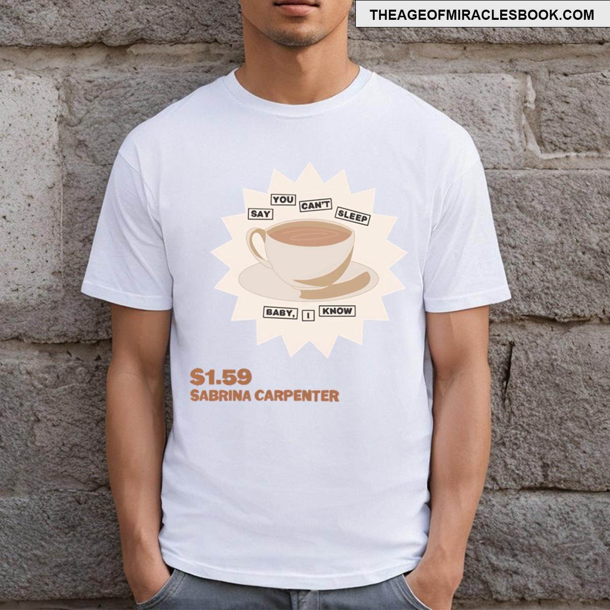 Sabrina Carpenter Coffee T-shirt