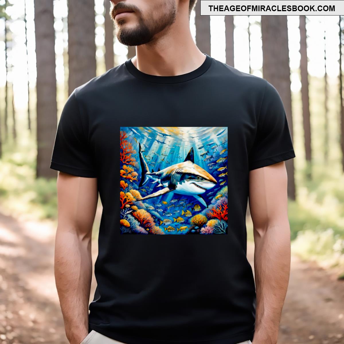 Sharks Jaws And Corals 2 T-shirt