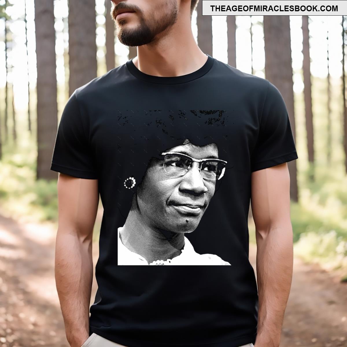 Shirley Chisholm On Dark Background T-shirt