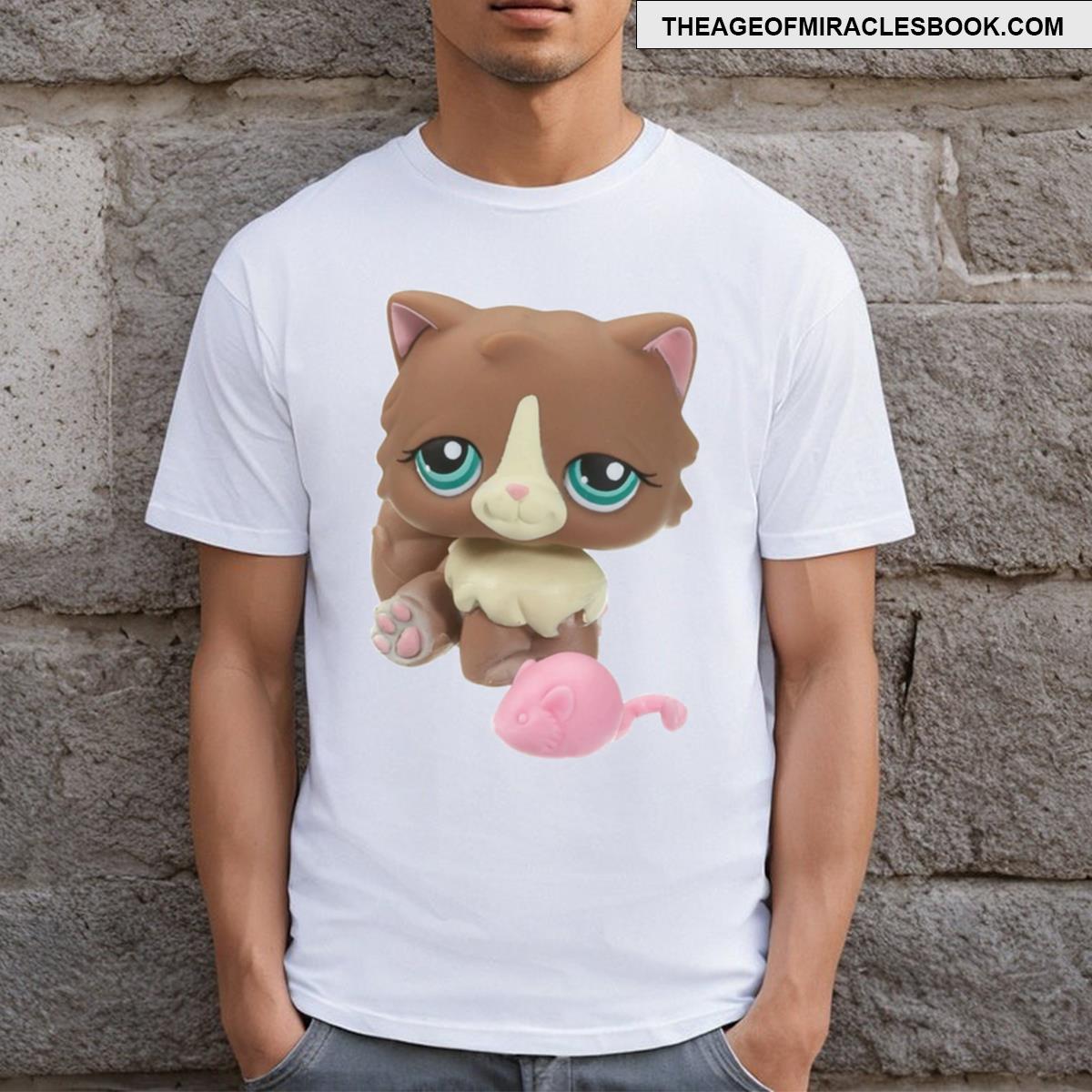 Sleepy Persian Puppy T-shirt