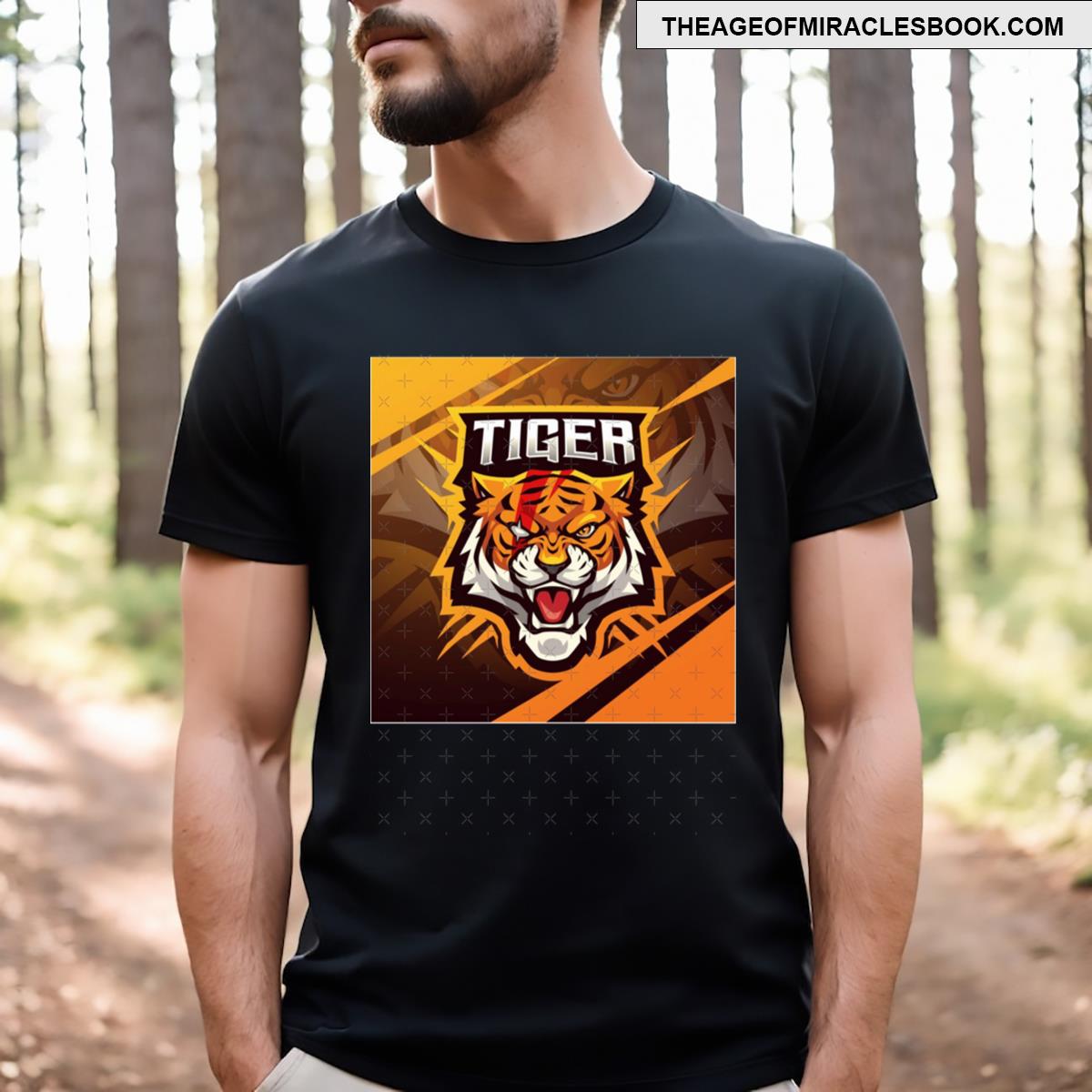 Tiger Head Mascot T-shirt