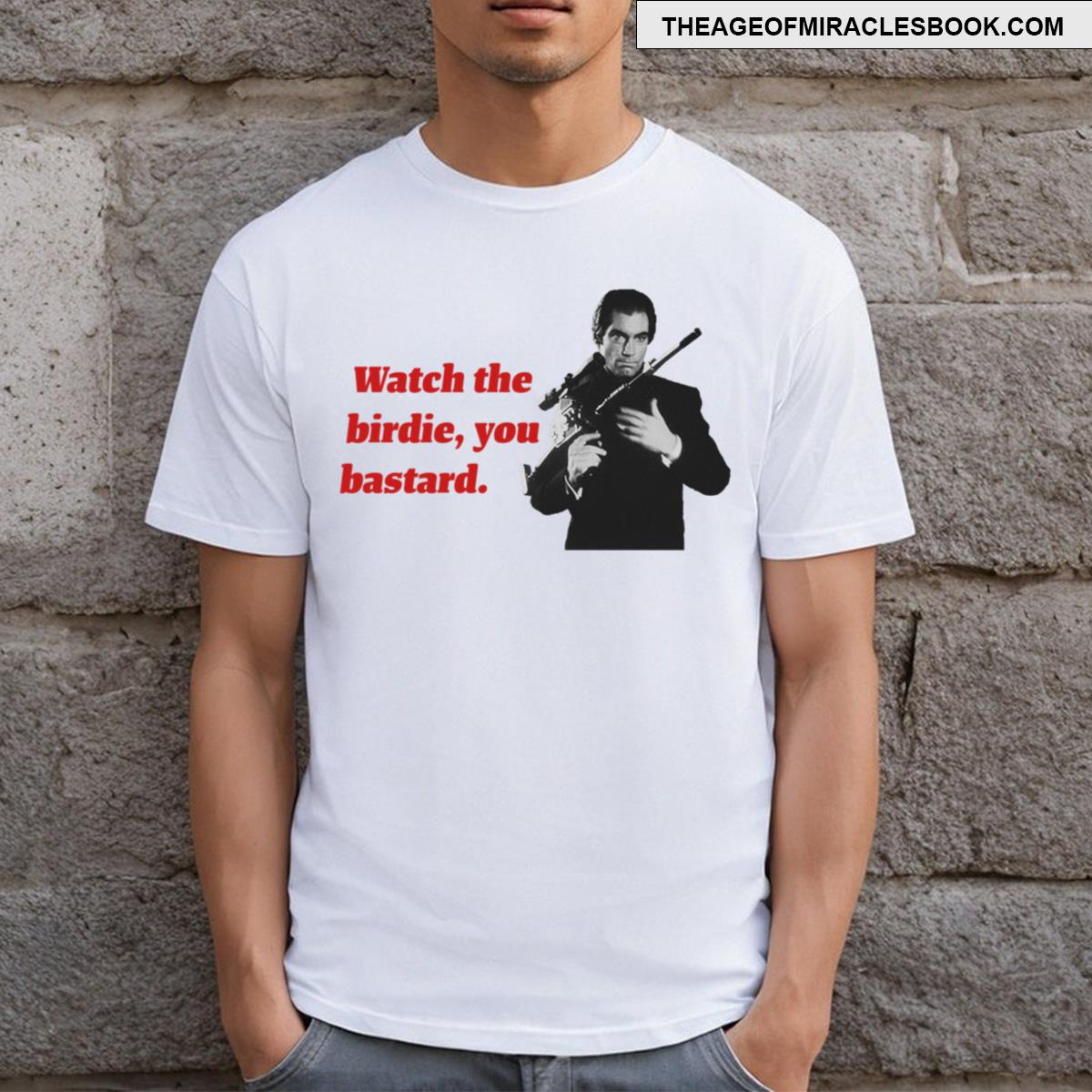 Timothy Dalton’s Bond T-shirt