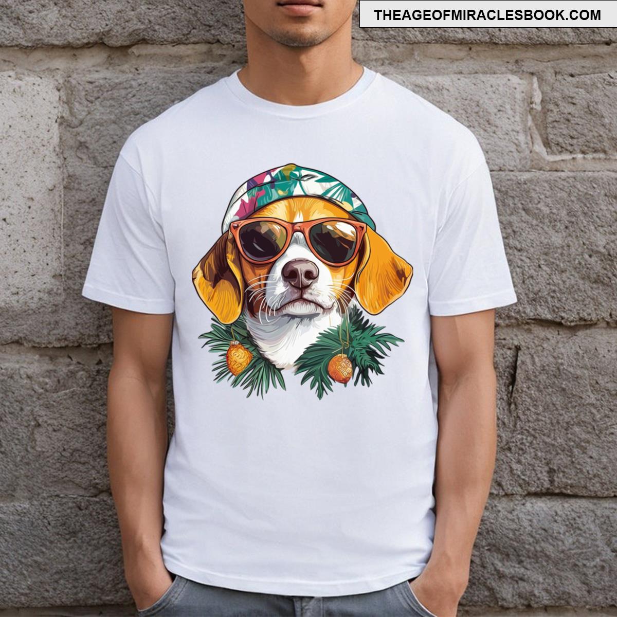 Beagle Beach Boss T-shirt