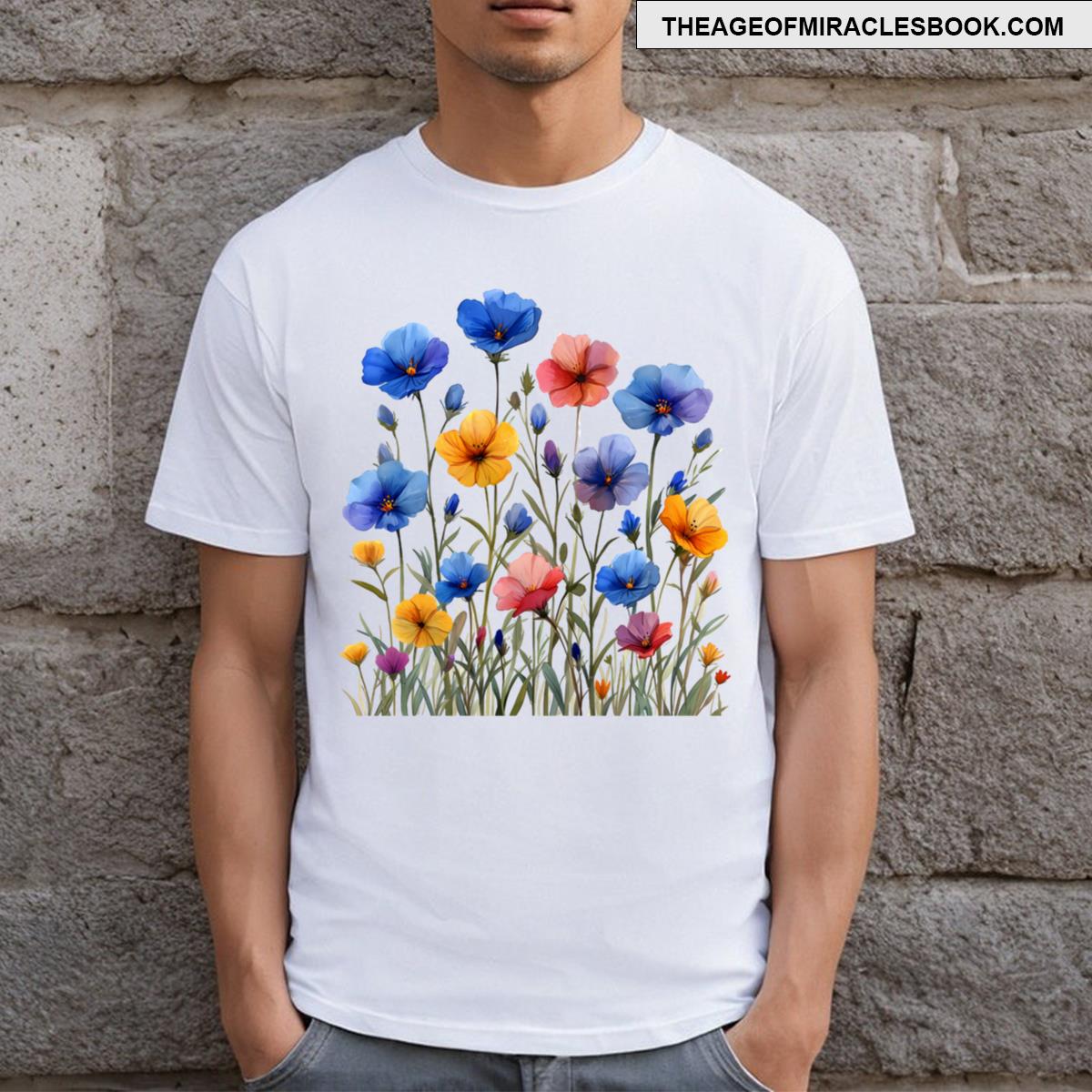 Colorful Flowers T-shirt