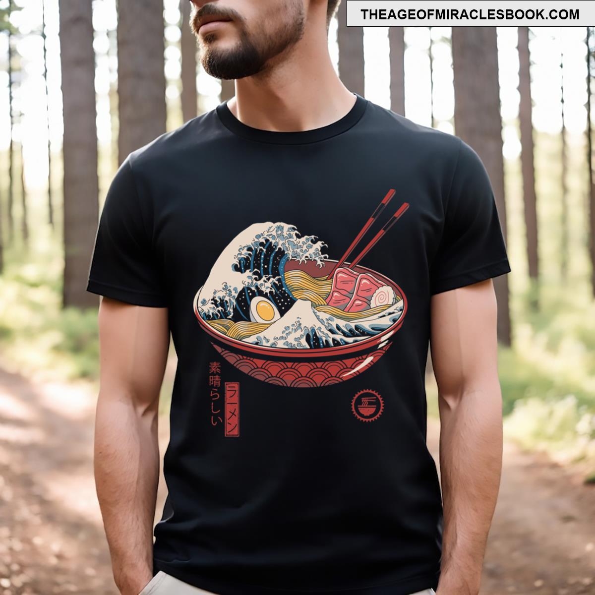 Great Ramen Wave T-shirt