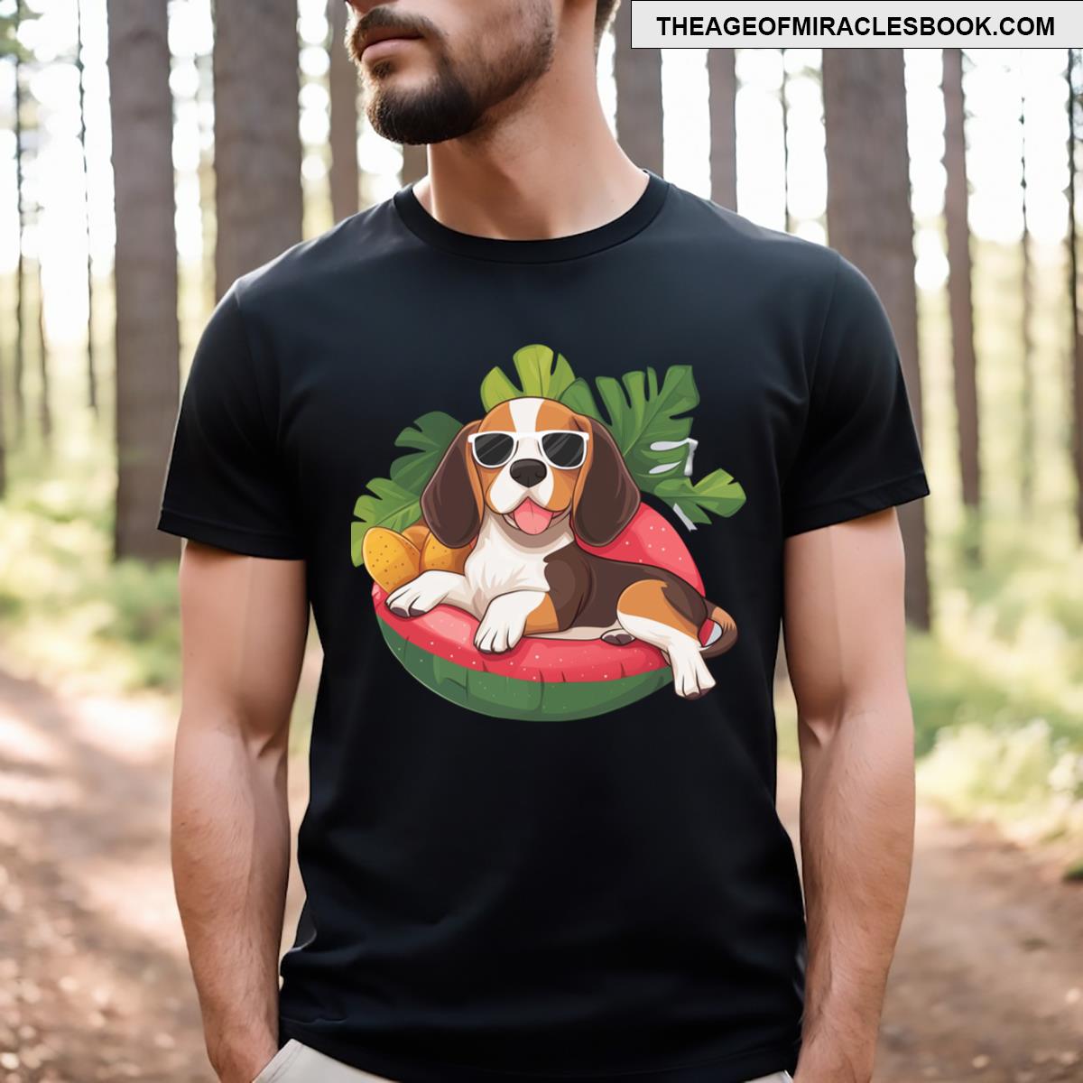 Hawaiian Hound Swag T-shirt