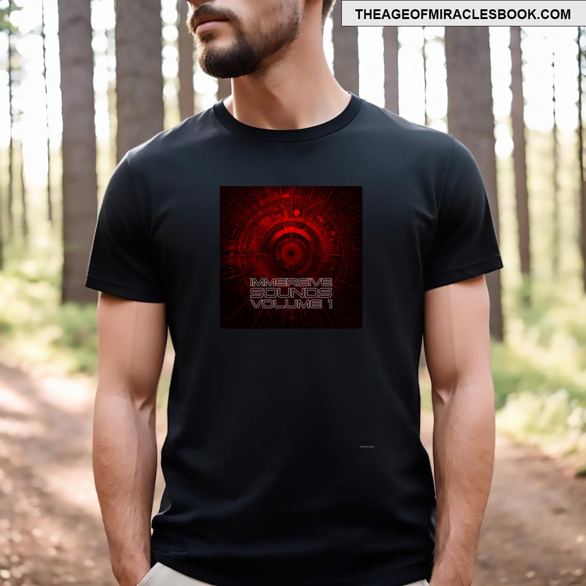 Immersive Sounds Music Record Label T-shirt