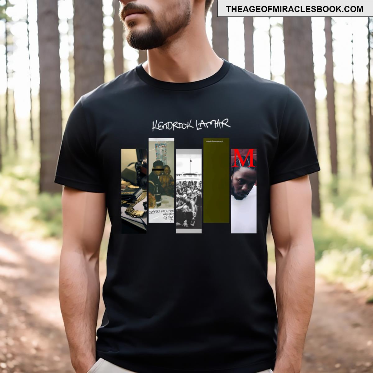 Kendrick Lamar Album Discography T-shirt