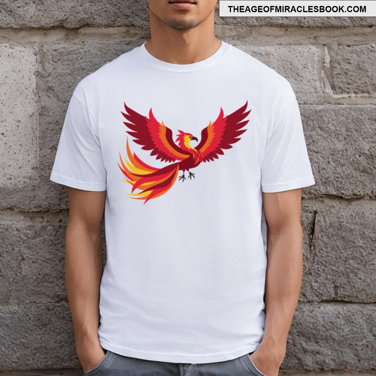 Phoenix Sticker T-shirt